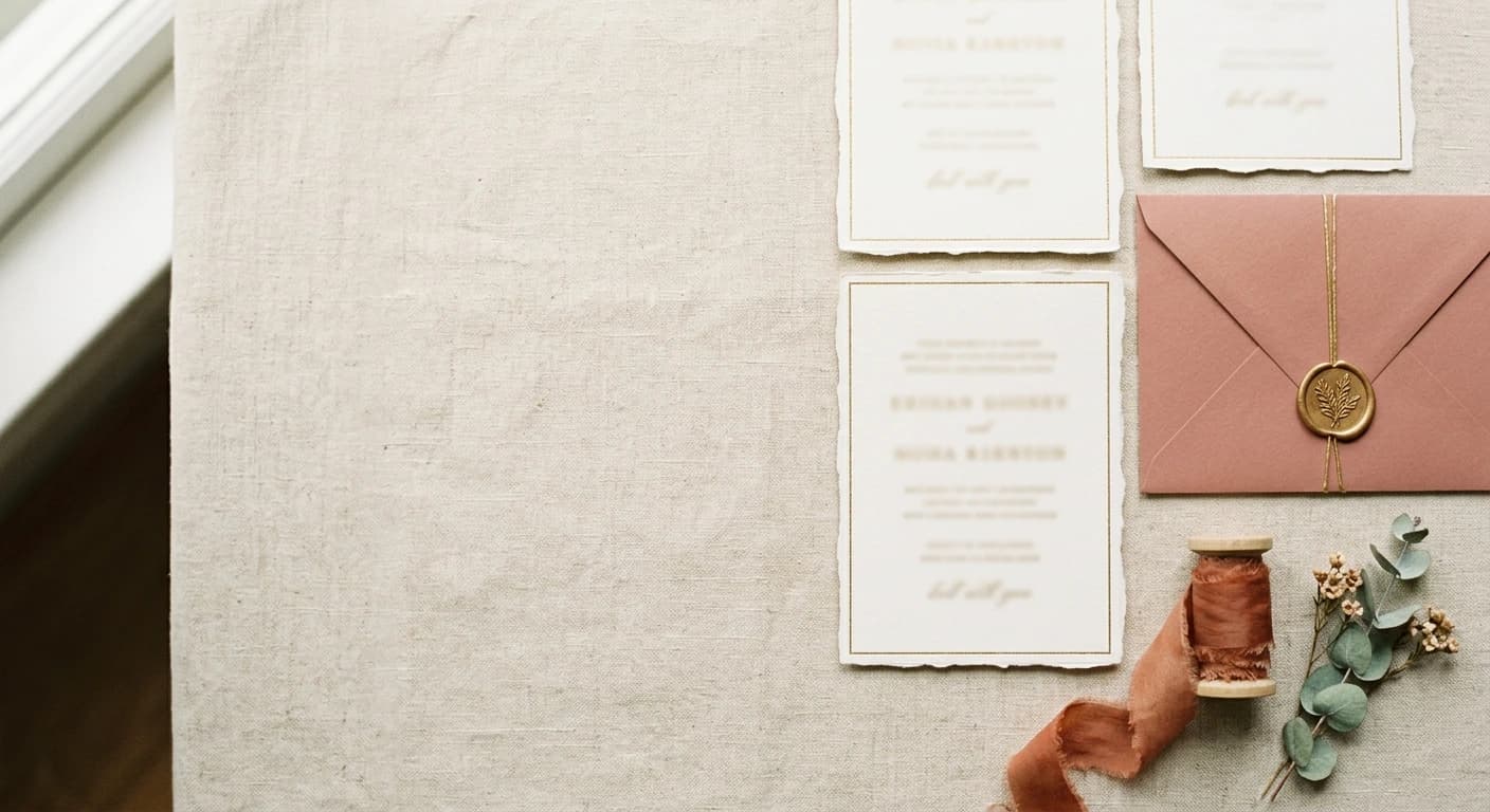 Mühürlü davetiye detayı